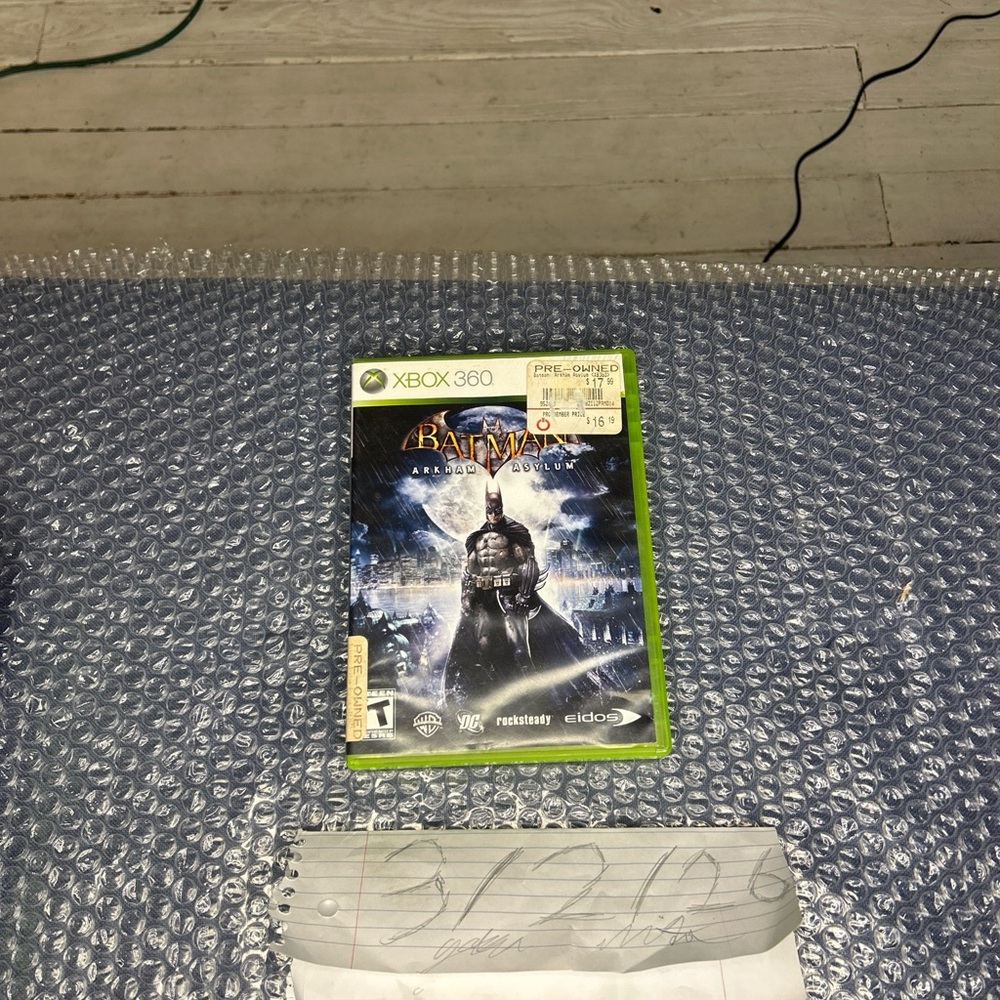 Xbox 360 Batman: Arkham Asylum Game - Green